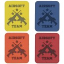 3D Patch „Airsoft Team“ in vier verschiedenen...