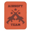 3D Patch &bdquo;Airsoft Team&ldquo; in vier verschiedenen Farben