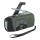 Kurbelradio mit FM-/AM-Empfang, LED, Notsignal, Solarzelle und USB-C