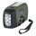 Kurbelradio mit FM-/AM-Empfang, LED, Notsignal, Solarzelle und USB-C