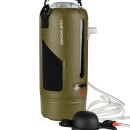 Camping Dusche 12 L mit Fu&szlig;pumpe, Thermometer und F&uuml;llstandsanzeige