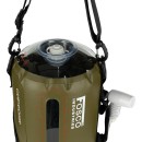 Camping Dusche 12 L mit Fu&szlig;pumpe, Thermometer und F&uuml;llstandsanzeige