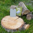 Camping Spiegel aus Edelstahl mit Loch zum Aufh&auml;ngen