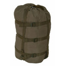 BW Schlafsack Allgemein II mit Packsack, gebraucht, 210 cm, 2-Wege-Reißverschluss, ausreichender Zustand