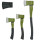 Fiberglas Axt mit Holster - Beil aus GFK für Outdoor und Camping