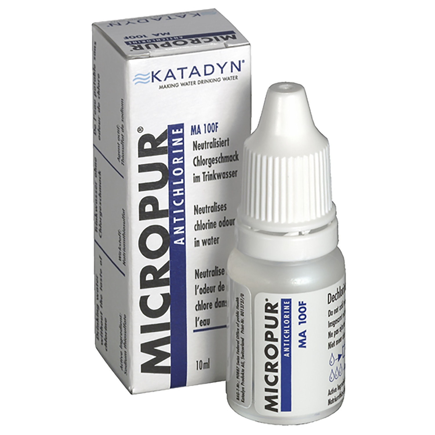 Katadyn Micropur Antichlorine MA 100F neutralisiert Chlorgeschmack