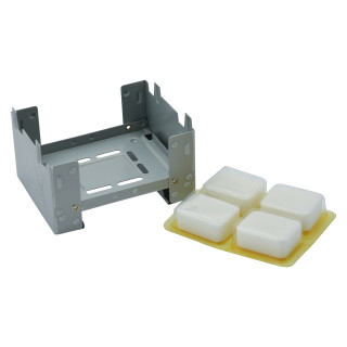 Klappkocher mit Brennstofftabletten, Klein