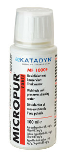 Micropur Tank Care Line MF 1000F Forte zur Tankreinigung in Wohnmobil, Wohnwagen & Boot