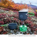 Optimus Crux Lite Solo Kochsystem 0,6L mit Gaskocher