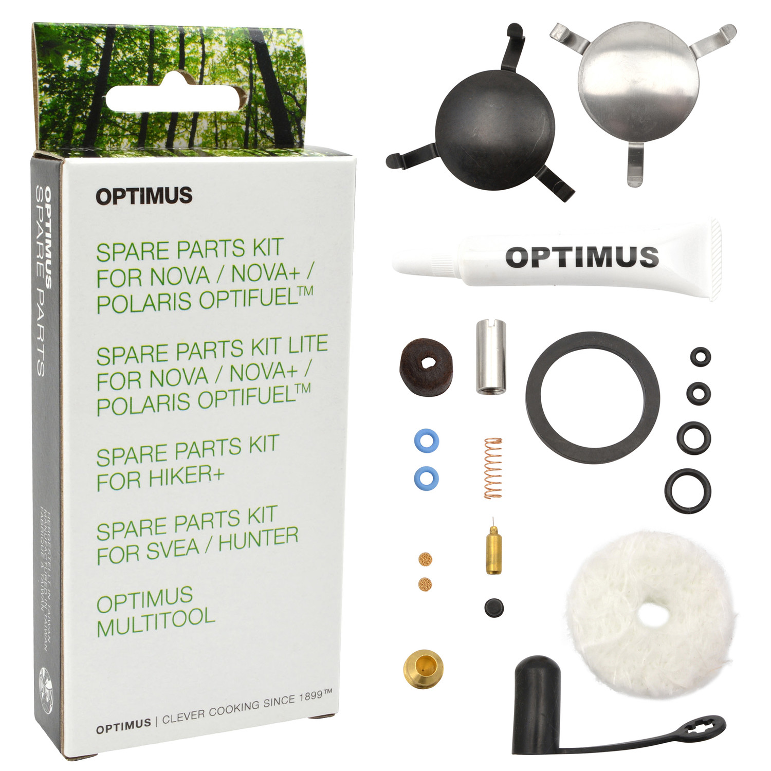 Optimus Ersatzteilsets für Nova, Nova+ und Polaris Optifuel (Spare Part Kit)