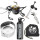 Optimus Polaris Optifuel Black Edition Mehrstoffkocher in Schwarz inkl. 1 Liter Brennstoffflasche L