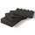 Stabile Kunststoff Box mit Schaumstoffeinsatz, wasserdicht, Oliv (26,7 x 23,9 x 17,6 cm)