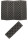 Thermokissen, faltbar, in Schwarz