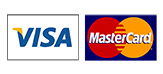 Bezahlung per Kreditkarte über PayPal mit Visa oder Mastercard